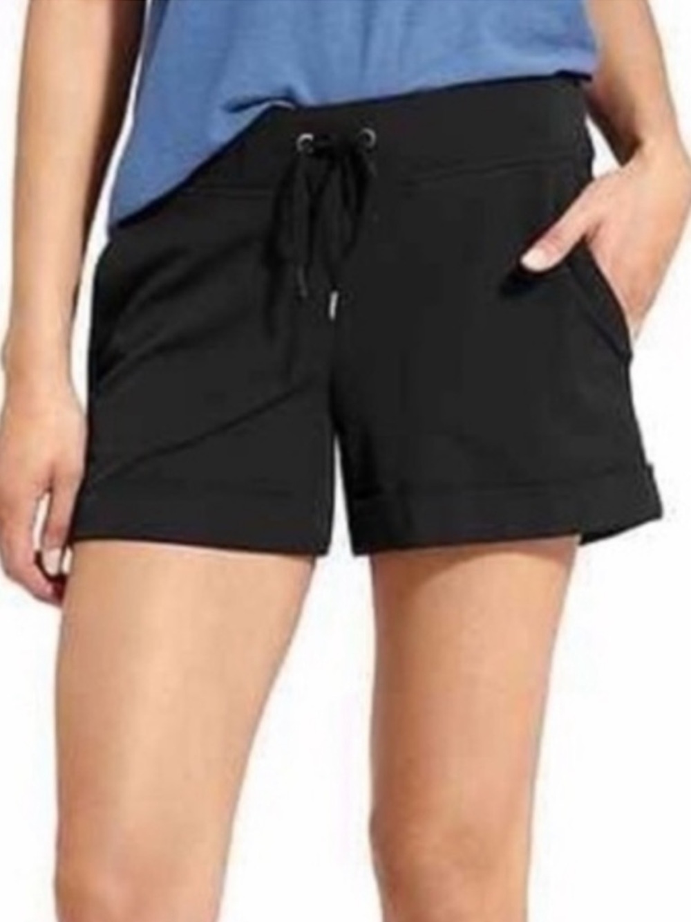 Athleta Midtown Shorts - Black - Size 8